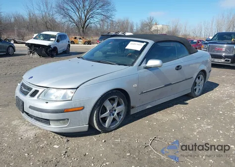 2004 Saab 9-3 Arc из США, поврежденный, VIN YS3FD79Y046000978